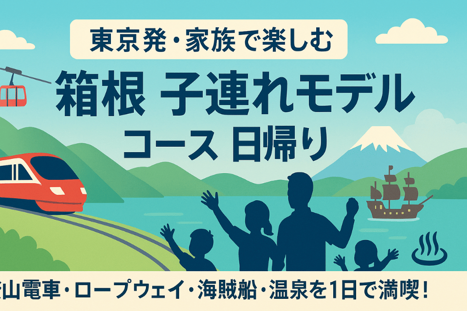 箱根 子連れ モデル コース 日帰り｜東京発でも楽しめる家族おでかけ完全ガイド