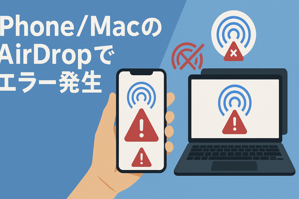 エアドロップ 完了できませんでした を今すぐ解決！原因と対処法を完全ガイド