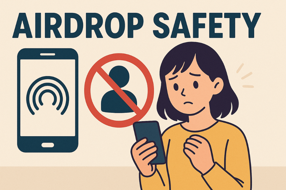 エアドロ 置換 の意味とエアドロ痴漢の違い｜今すぐできる設定と守り方